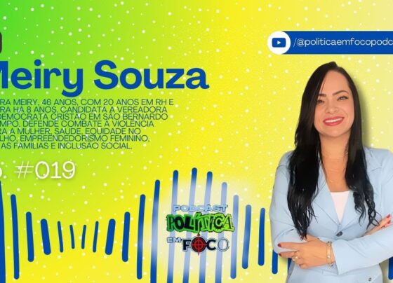 Pastora Meiry  / PODCAST POLITICA EM FOCO #019