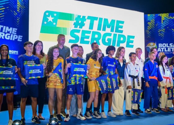 Time Sergipe recebe novos uniformes para competir nos Jogos Escolares Brasileiros