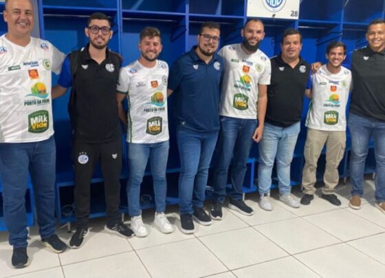 Dirigentes visitam departamento de marketing do Confiança – Futebol Sergipano