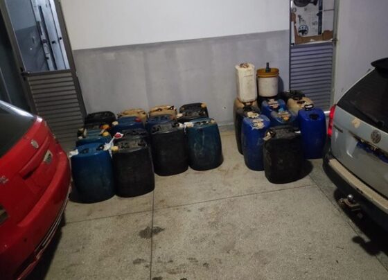 Operação conjunta prende investigados por venda irregular de combustível e apreende 1,2 mil litros de gasolina em São Francisco