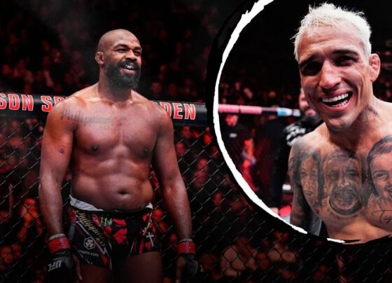 UFC 309: Jon Jones é tietado e dá conselho a Charles Do Bronx