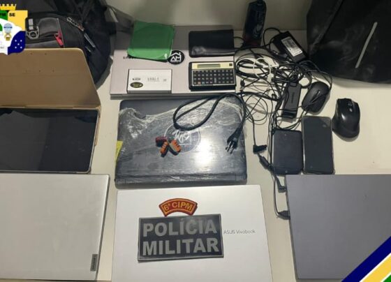 PM prende homem suspeito por furtos a estabelecimento comercial no Centro de Aracaju – P.M.S.E.