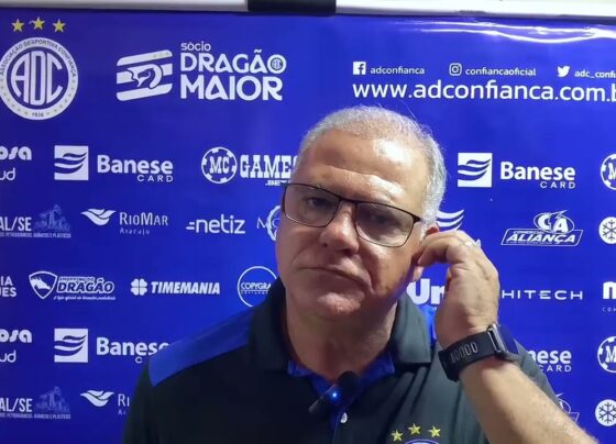 Waguinho Dias fala da derrota do Confiança para o CSA 21/01/2025