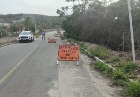 Governo de Sergipe inicia obras de recomposição do aterro na Rodovia SE-100 – AJN1