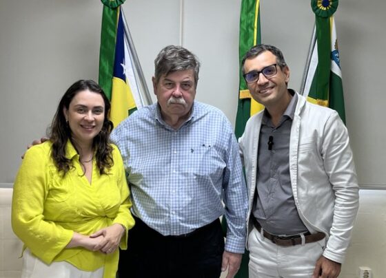 Lúcio Flávio reúne secretária de saúde com o especialista em diabetes, Dr. Raimundo Sotero – Portal Imprensa 1