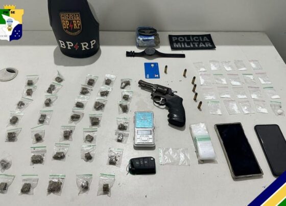 PM prende homem por tráfico ilícito de drogas em Nossa Senhora do Socorro – P.M.S.E.