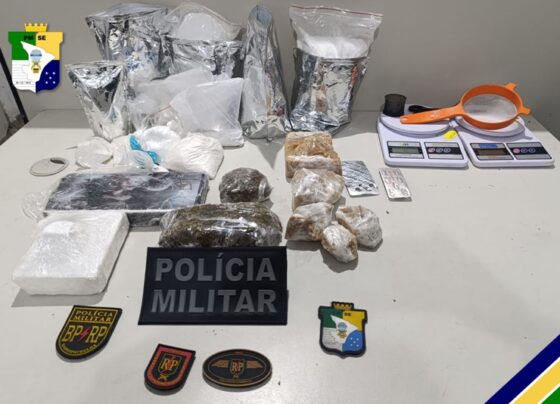 Polícia Militar apreende mais de cinco quilos de entorpecentes em Nossa Senhora do Socorro – P.M.S.E.