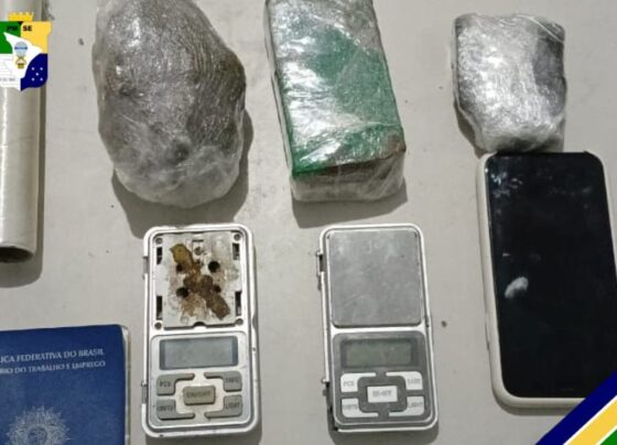 Polícia Militar prende homem comercializando maconha no Centro de Aracaju – P.M.S.E.
