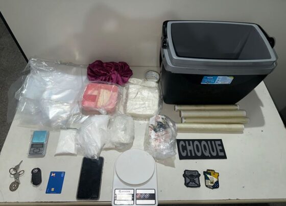 Polícia Militar prende mulher transportando quase 2kg de cocaína em veículo na capital – P.M.S.E.