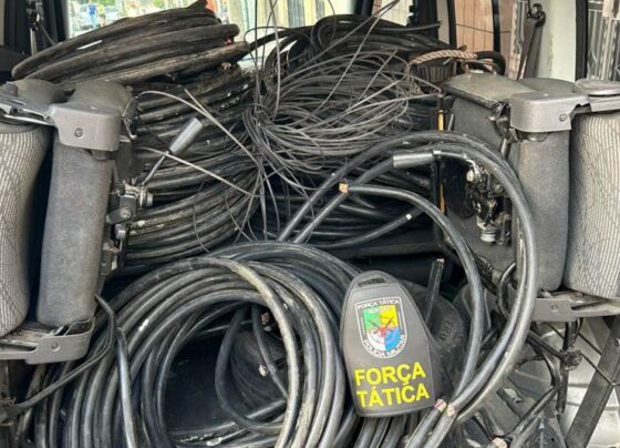 Polícia Militar prende suspeitos por furto de fiação telefônica em Propriá – P.M.S.E.