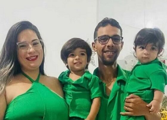 Quatro pessoas da mesma família morrem após batida entre caminhão e dois carros na Linha Verde