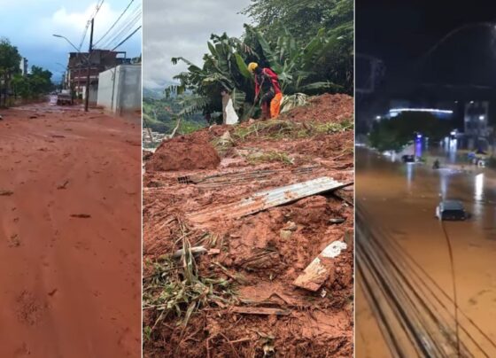 Romeu Zema anuncia visita a deslizamentos em Ipatinga (MG)