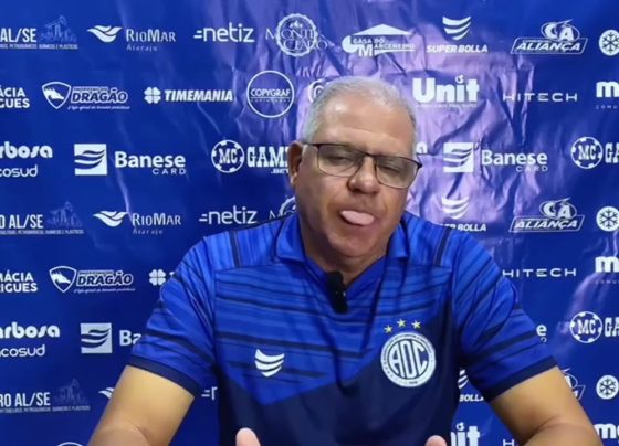Técnico Waguinho Dias fala do empate do Dragão contra o América