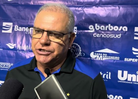Técnico Waguinho Dias fala da vitória do Confiança em cima do Náutico