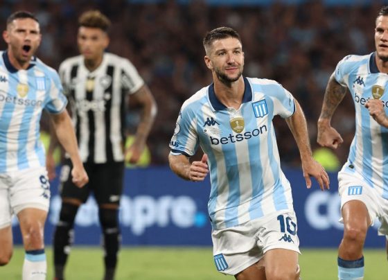 Botafogo perde para o Racing e fica distante do título da Recopa