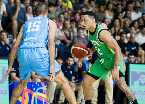 Brasil bate Uruguai e segue invicto nas eliminatórias da AmeriCup