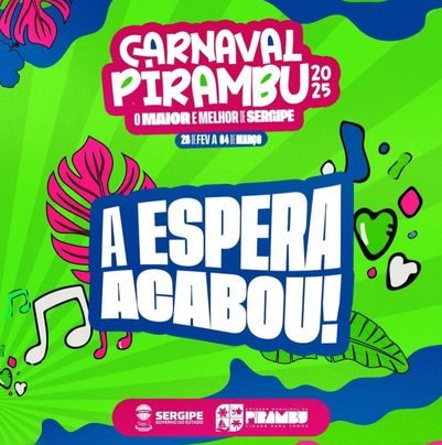 Confira programação completa do carnaval de Pirambu – AJN1