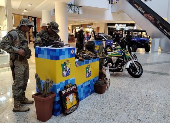 Exposição comemora os 190 anos da Polícia Militar de Sergipe no RioMar Aracaju – P.M.S.E.