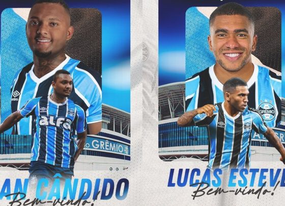 Grêmio confirma chegadas de Luan Cândido e Lucas Esteves