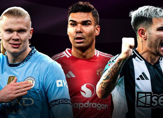 Haaland veloz, Casemiro lento: os melhores e piores da Premier League