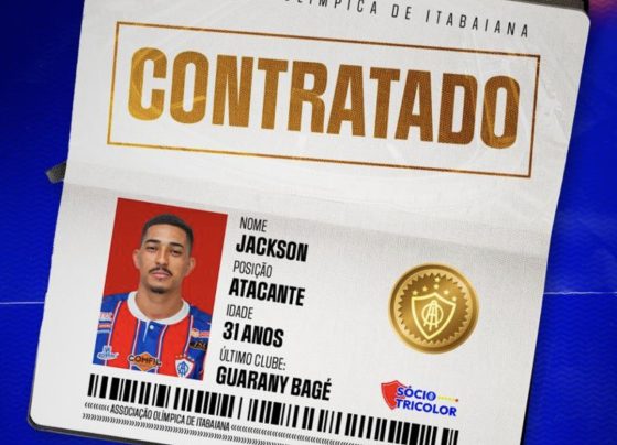 Itabaiana reforça ataque com Jackson para sequência do Sergipano 2025 – Futebol Sergipano