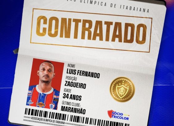 Luiz Fernando é o novo reforço do Itabaiana – Futebol Sergipano