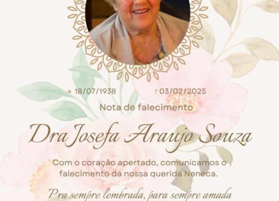 Morre aos 86 anos, em Aracaju, a ginecologista e obstetra Josefa Araujo Souza – AJN1