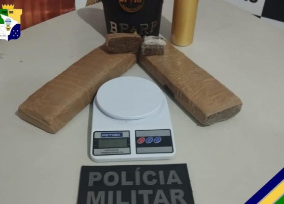 PM apreende dois tabletes de maconha em Nossa Senhora do Socorro – P.M.S.E.