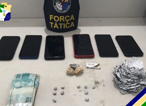 PM prende casal por tráfico ilícito de drogas na Zona Norte de Aracaju – P.M.S.E.