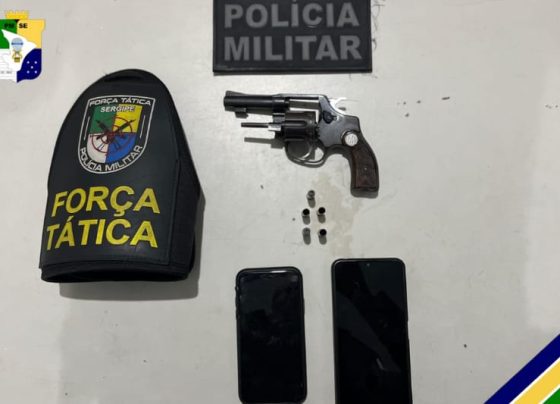 PM prende dois homens por porte ilegal de arma de fogo em Aracaju – P.M.S.E.