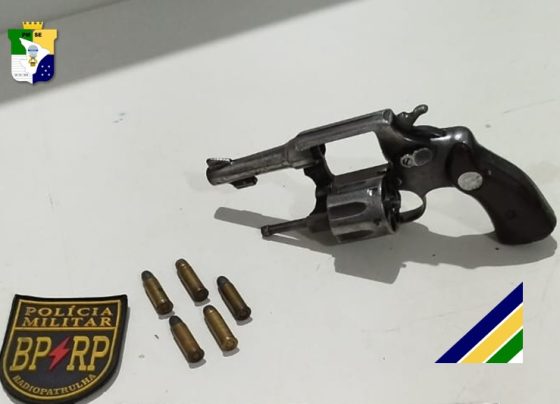 PM prende homem por porte ilegal de arma de fogo na Zona Sul da capital – P.M.S.E.