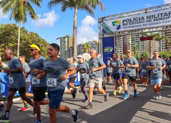 Polícia Militar realiza corrida em comemoração aos 190 anos da Corporação – P.M.S.E.