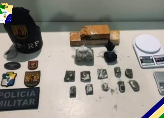 Polícia Militar realiza prisão de mulher por suspeita de tráfico de drogas em Aracaju – P.M.S.E.