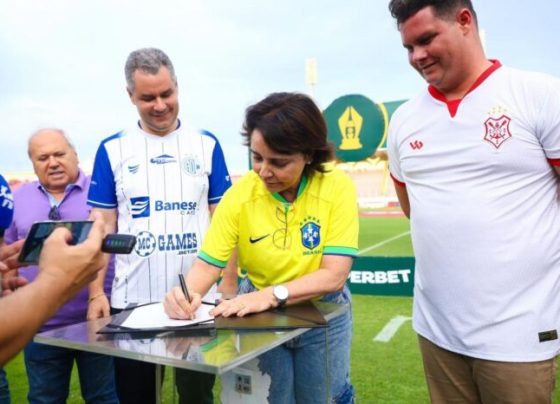 Prefeita de Aracaju assina termo de intenção de parceria entre gestão e clubes de futebol do município – AJN1