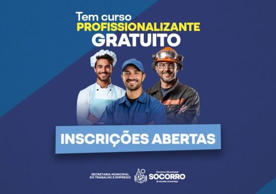 Prefeitura de Socorro oferece cursos de qualificação profissional em parceria com o Senai – AJN1