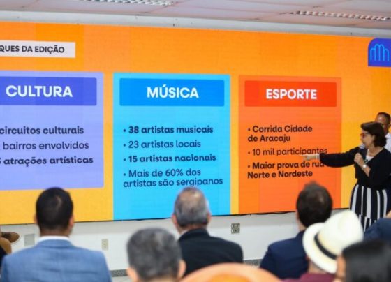 Programação dos 170 anos de Aracaju terá variedade de atrações artísticas, esportivas e culturais; confira calendário completo – AJN1