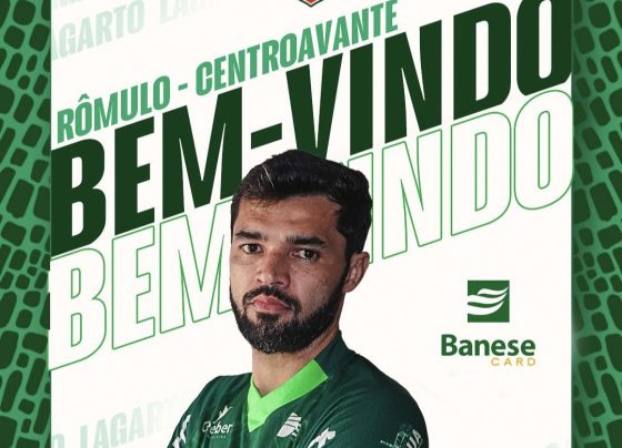 Rômulo está de volta! Atacante é o novo reforço do Lagarto para 2025 – Futebol Sergipano