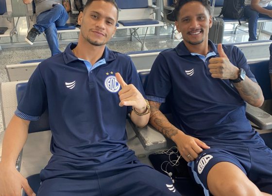 Confiança embarca para Fortaleza