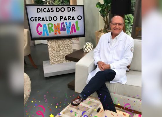 Com post descontraído, Alckmin dá dica para foliões curtirem o carnaval