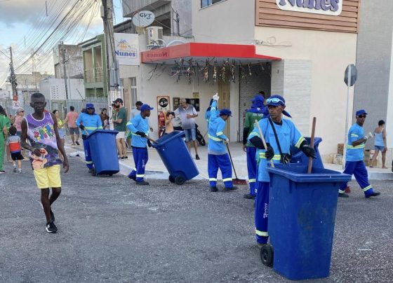 EMSURB RECOLHE 10 TONELADAS DE RESÍDUOS NOS DOIS PRIMEIROS DIAS DE FESTA EM ARACAJU – FaxAju
