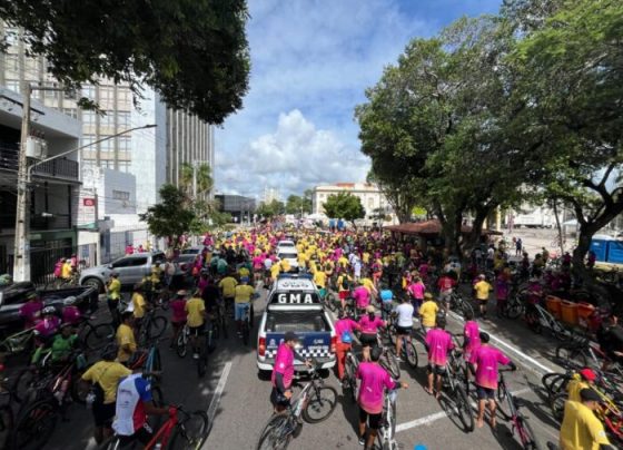 Mais de 3 mil pessoas participam do Passeio Ciclístico em comemoração aos 170 anos de Aracaju – AJN1