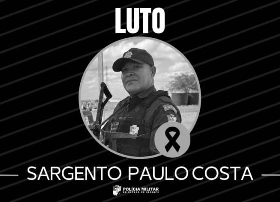 PM informa o falecimento do 2º sargento José Paulo Costa – P.M.S.E.