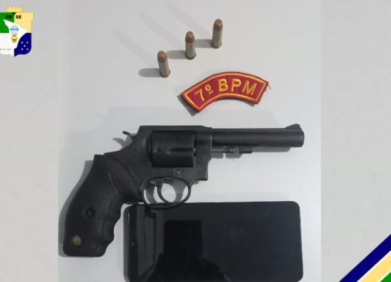 PM prende homem por porte ilegal de arma de fogo em Lagarto – P.M.S.E.