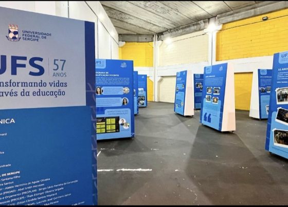 Exposição apresenta para a sociedade algumas conquistas da UFS nos últimos quatro anos