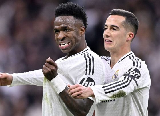 Vinicius Jr. anota golaço, Real Madrid bate o Rayo e cola no Barcelona
