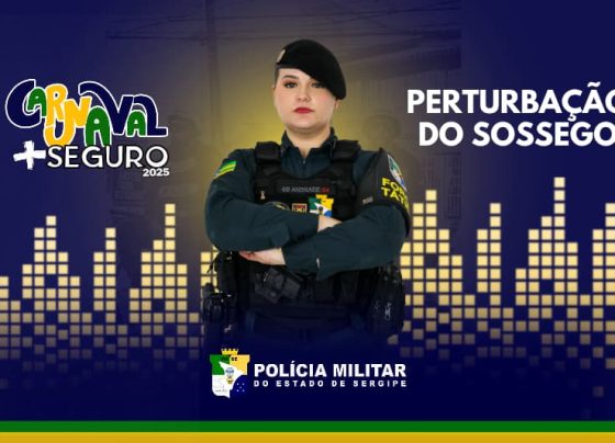 perturbação do Sossego é contravenção penal e pode estragar a festa – P.M.S.E.