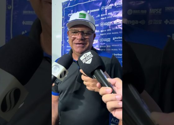 Técnico Waguinho Dias fala da vitória do Dragão contra o Caxias