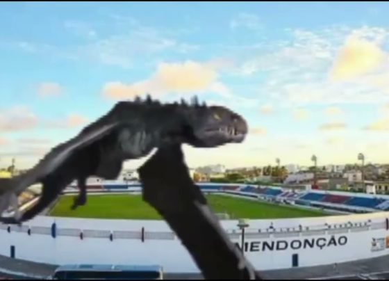 O Dragôncio chegou em Itabaiana e já chamou os Azulinos e Azulinas. Bora Dragão!
