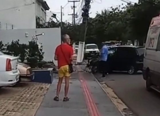 Colisão violenta em Aracaju: impacto lança motor a mais de 20 metros; internautas cobram blitz da Lei Seca e criticam imprudência no trânsito