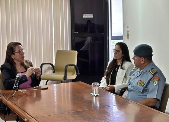 Comandante-geral da Polícia Militar de Sergipe realiza visita institucional a juíza da 6ª Vara Criminal de Aracaju – P.M.S.E.
